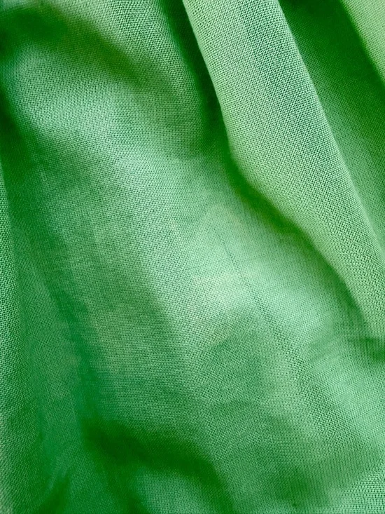 Well Dressed Wolf Girls Spearmint Green Snowflake Dress 4T Sleeveless Ruffle - Picture 3 of 7